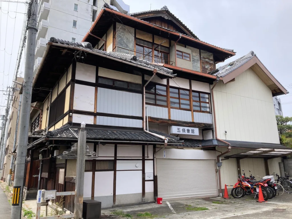 京都有数の色街・五条楽園