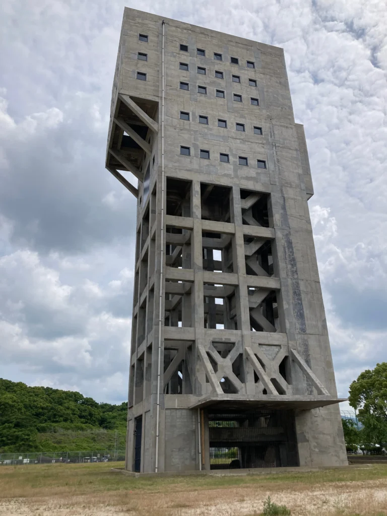 福岡・旧志免鉱業所竪坑櫓