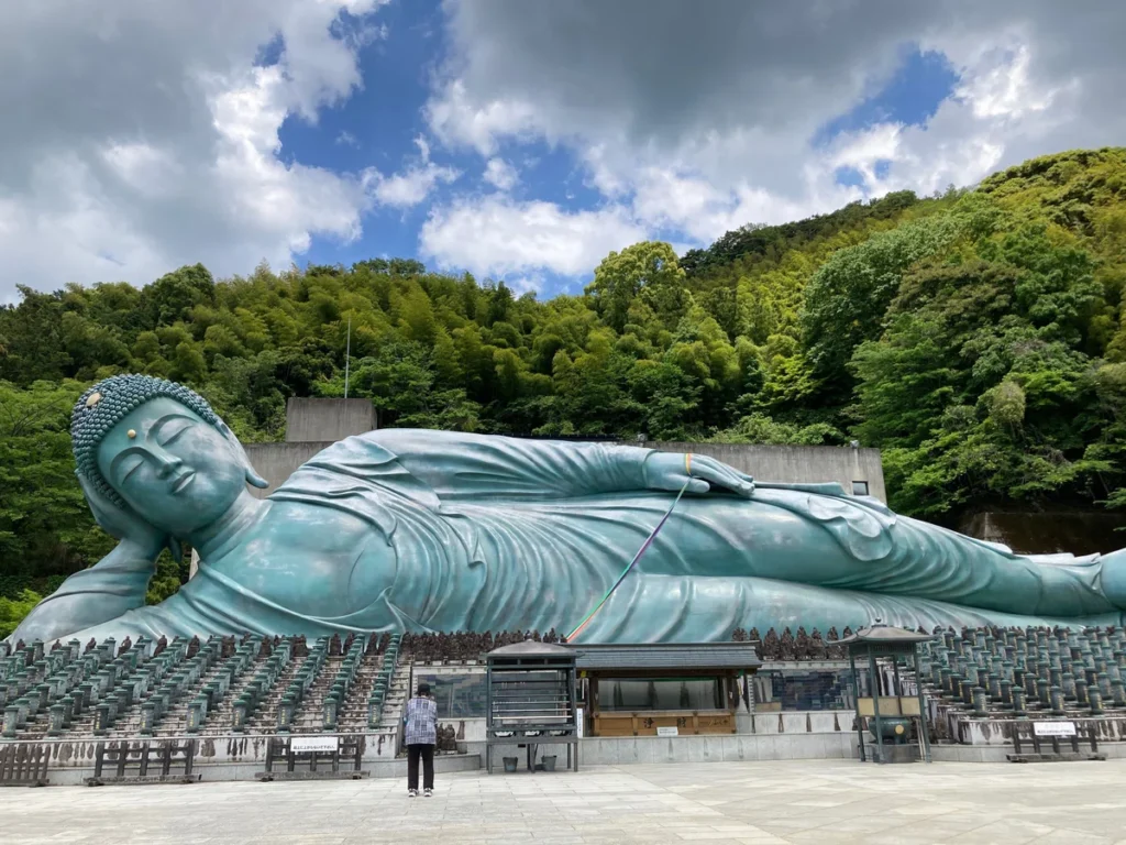 福岡・南蔵院の釈迦涅槃像