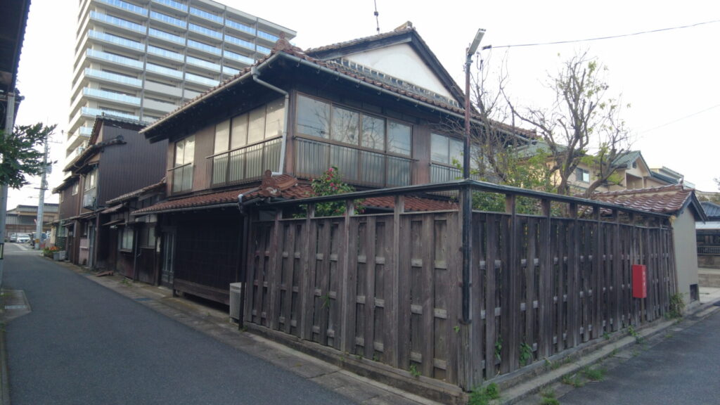 米子・花園町（灘町）遊郭跡の様子