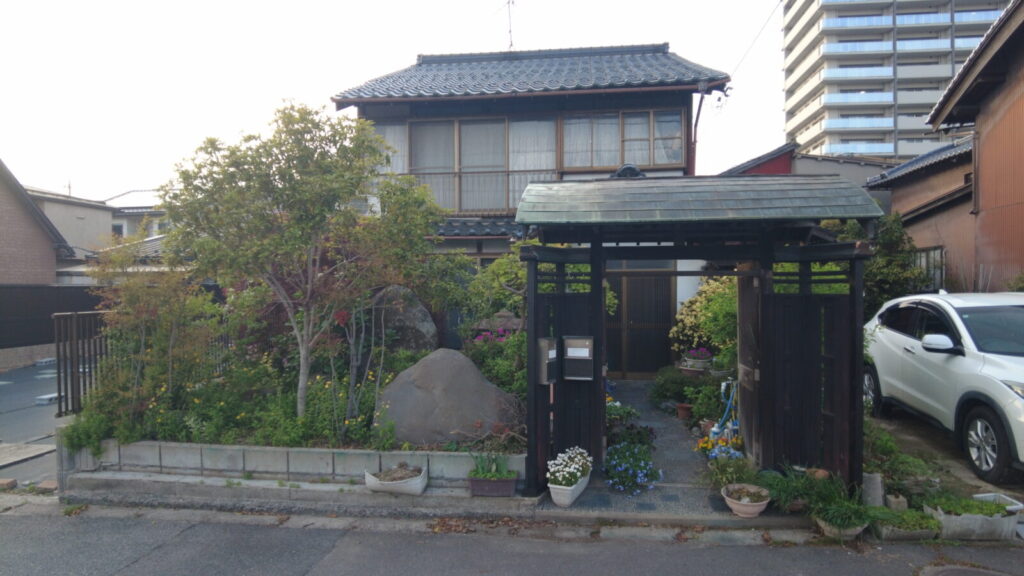 米子・花園町（灘町）遊郭跡の様子