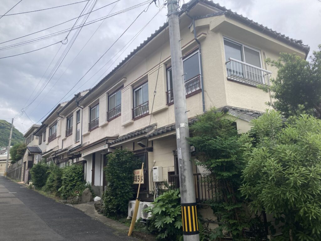 軍港の街・佐世保の勝富遊郭跡