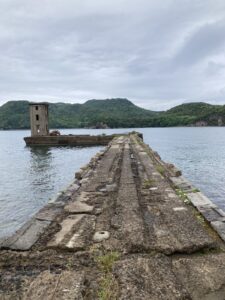 長崎の戦争遺跡「片島魚雷発射試験場」