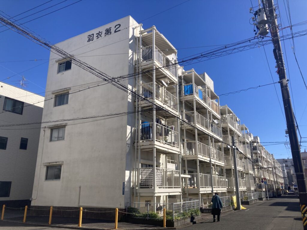 現存する日本最古クラス・静岡の羽衣団地