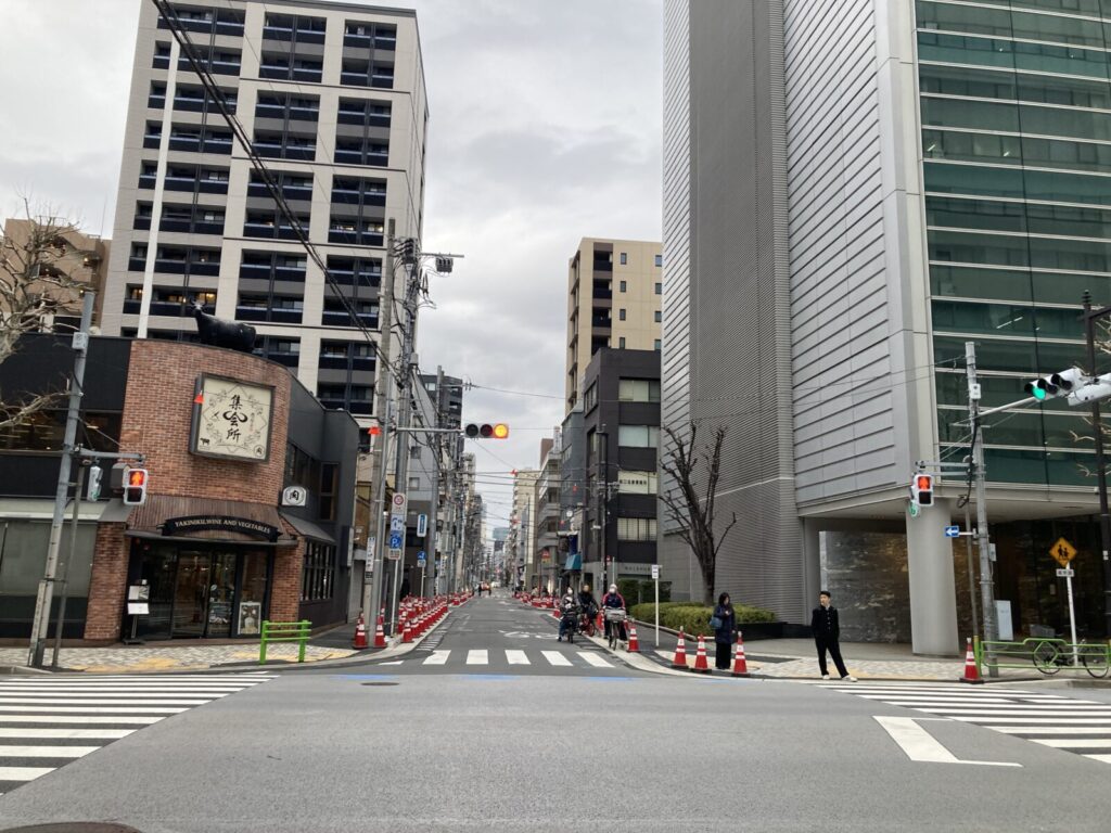 人形町の大門通り