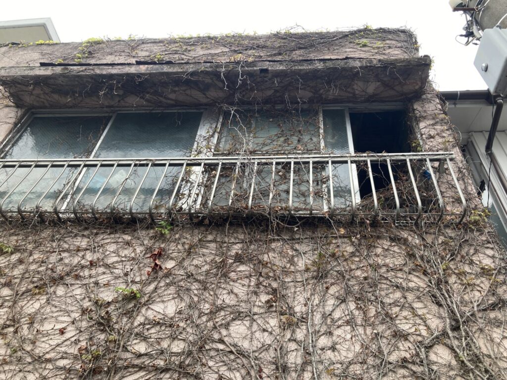 水戸の赤線・奈良屋町に残る建物。
