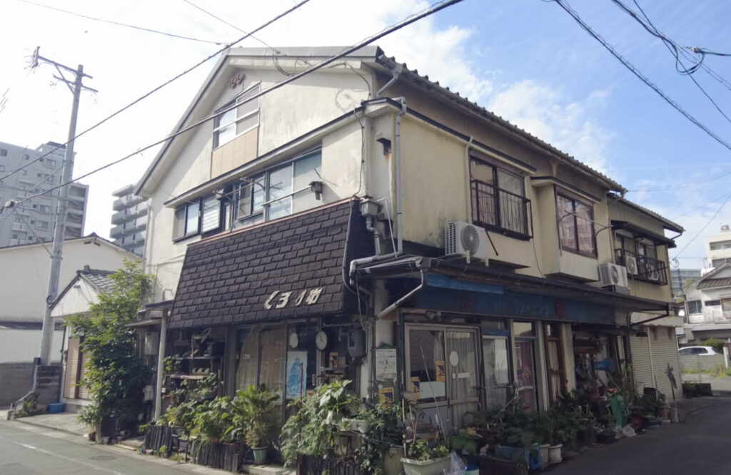 福岡県久留米市の桜町遊廓跡