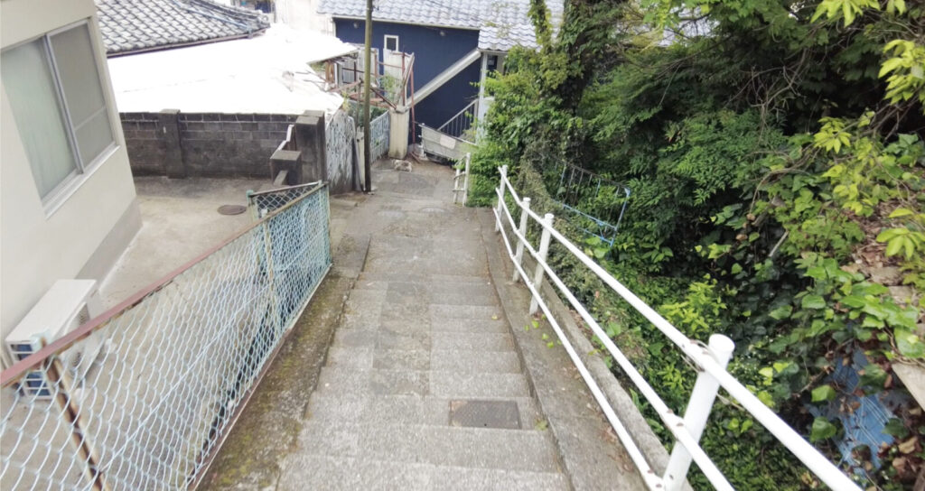 軍港の街・佐世保の勝富遊郭跡