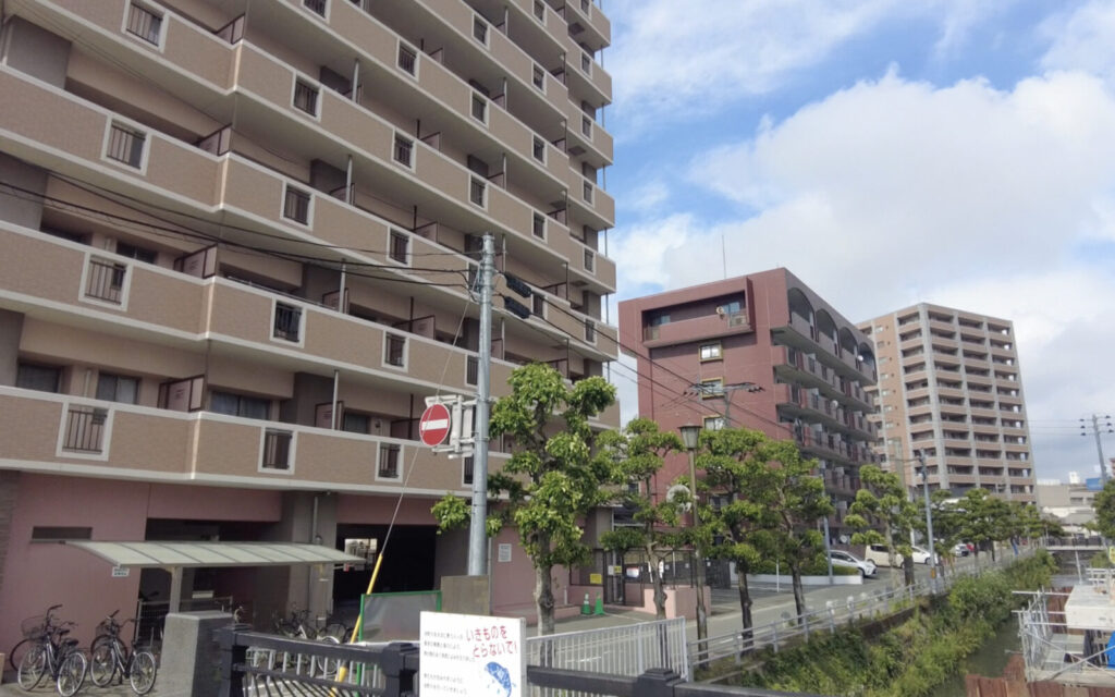 久留米・池町川周辺の青線跡