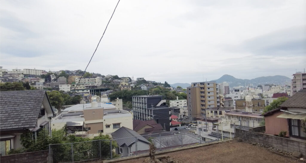 軍港の街・佐世保の勝富遊郭跡
