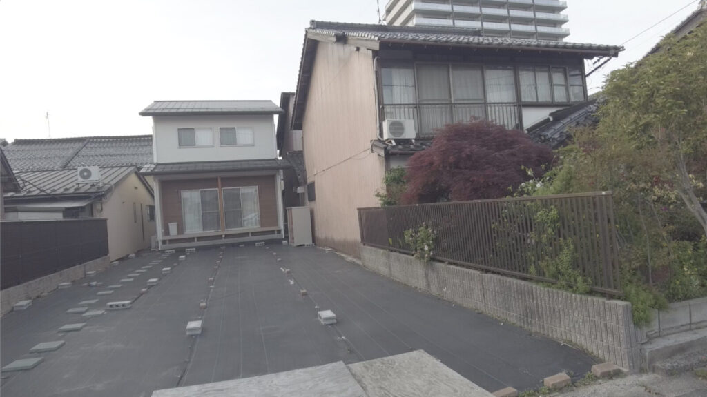 米子・花園町（灘町）遊郭跡の様子