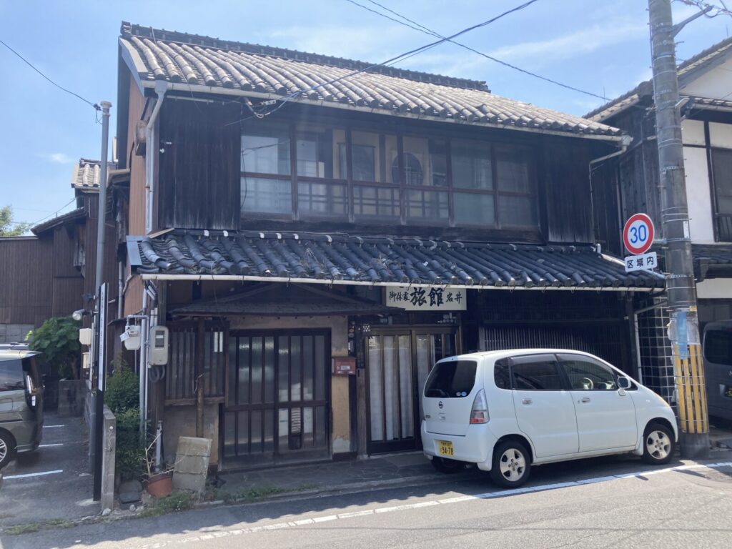 倉敷美観地区の川西遊郭跡