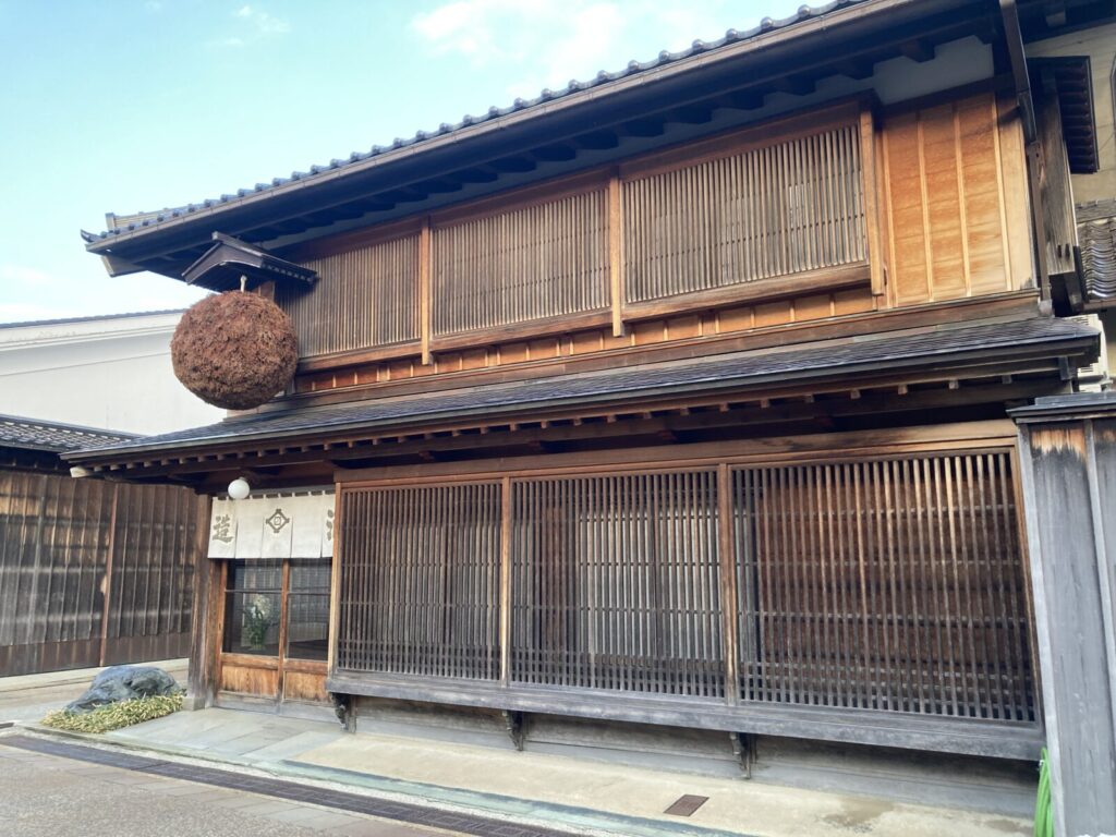 富山・岩瀬の街並み