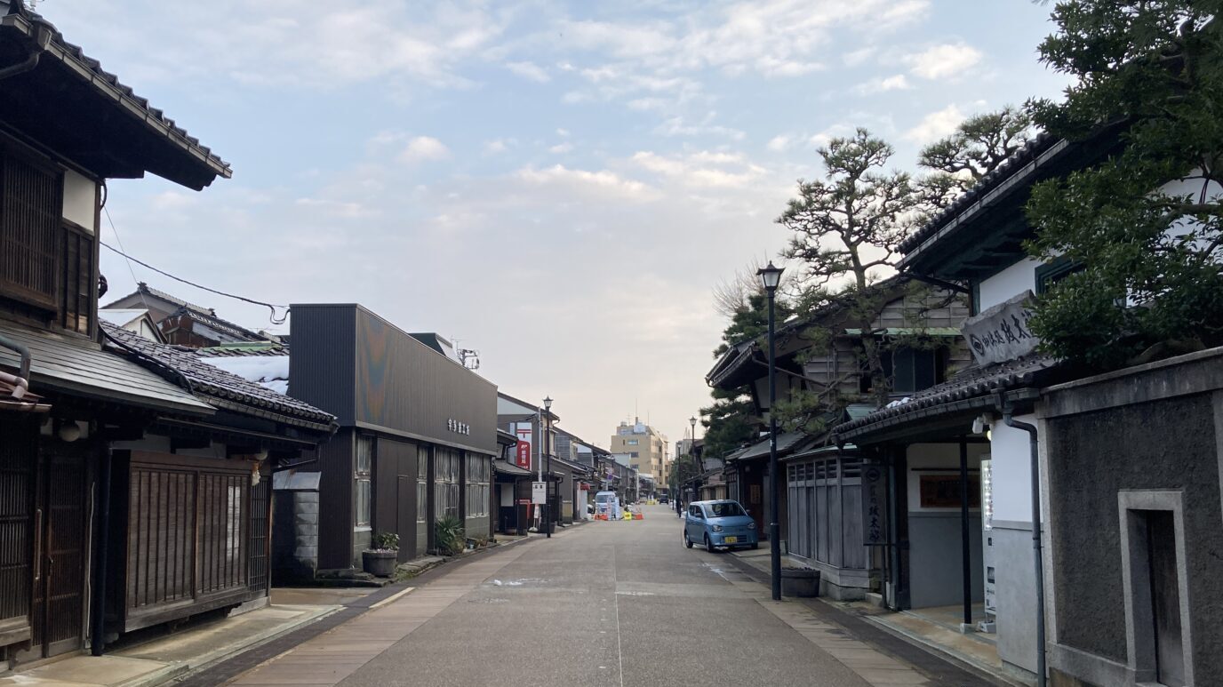 富山・岩瀬の町並み