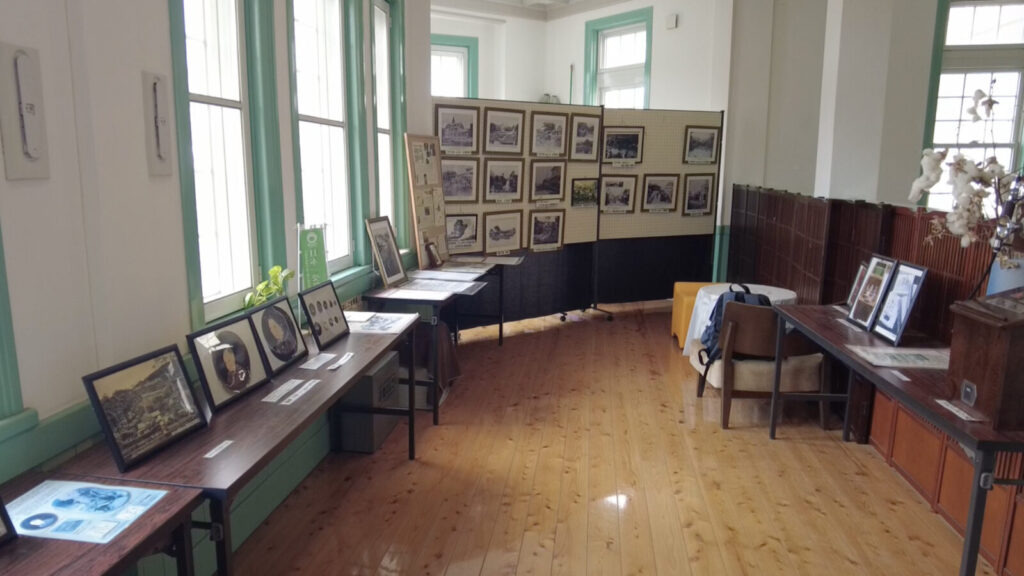展示コーナーもある