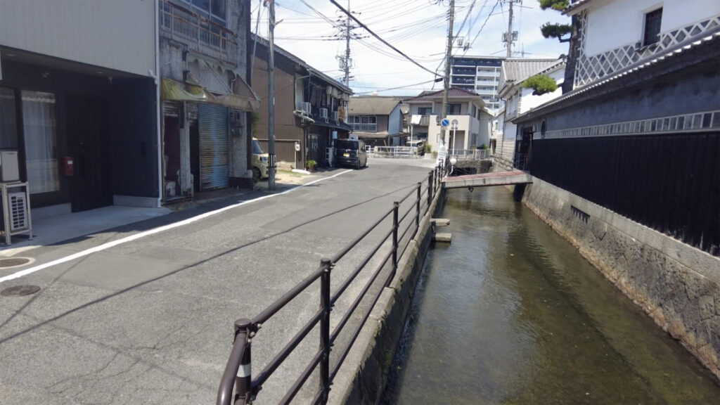 倉敷美観地区の川西遊郭跡