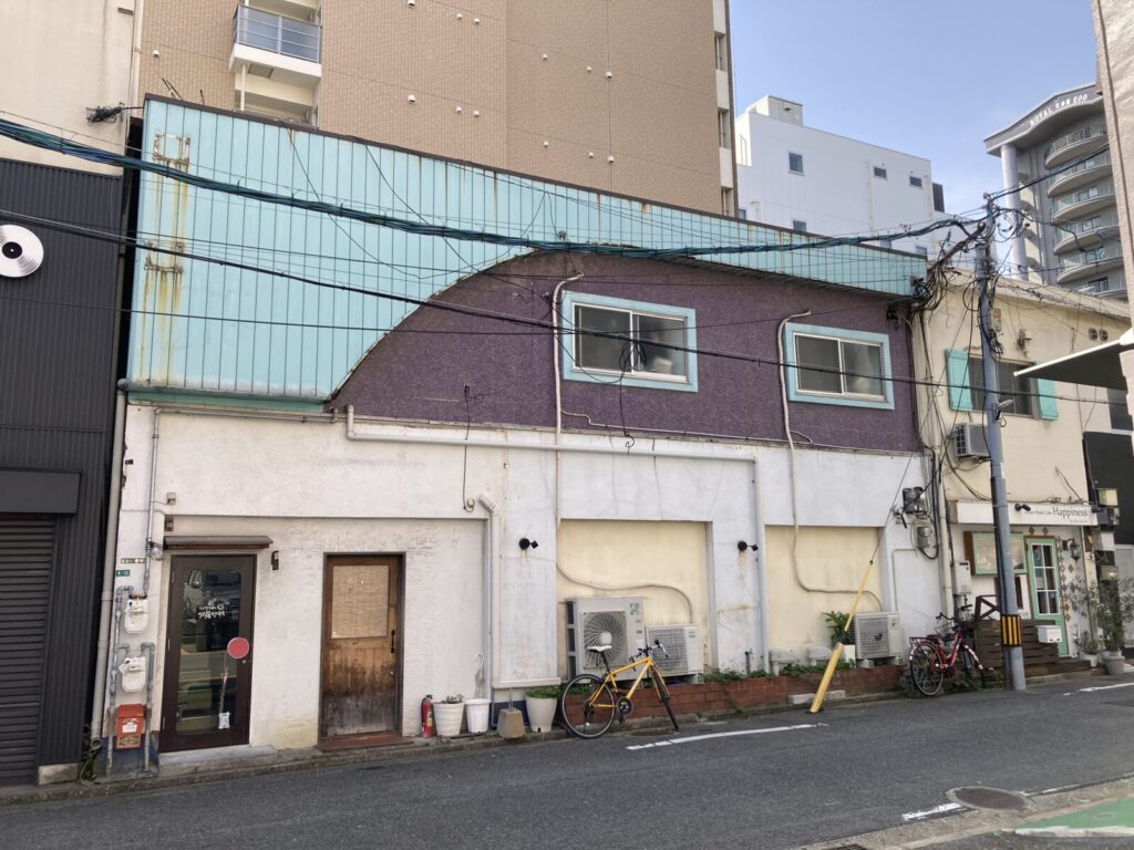 新柳町遊郭のカフェーらしき建物