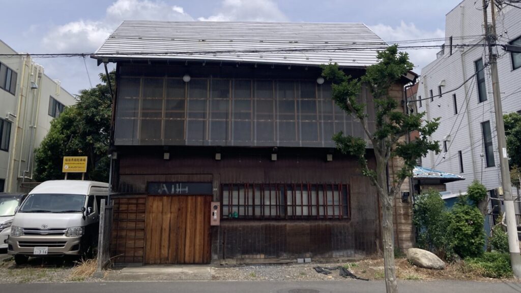 八王子・田町遊郭の元妓楼「蓬莱」
