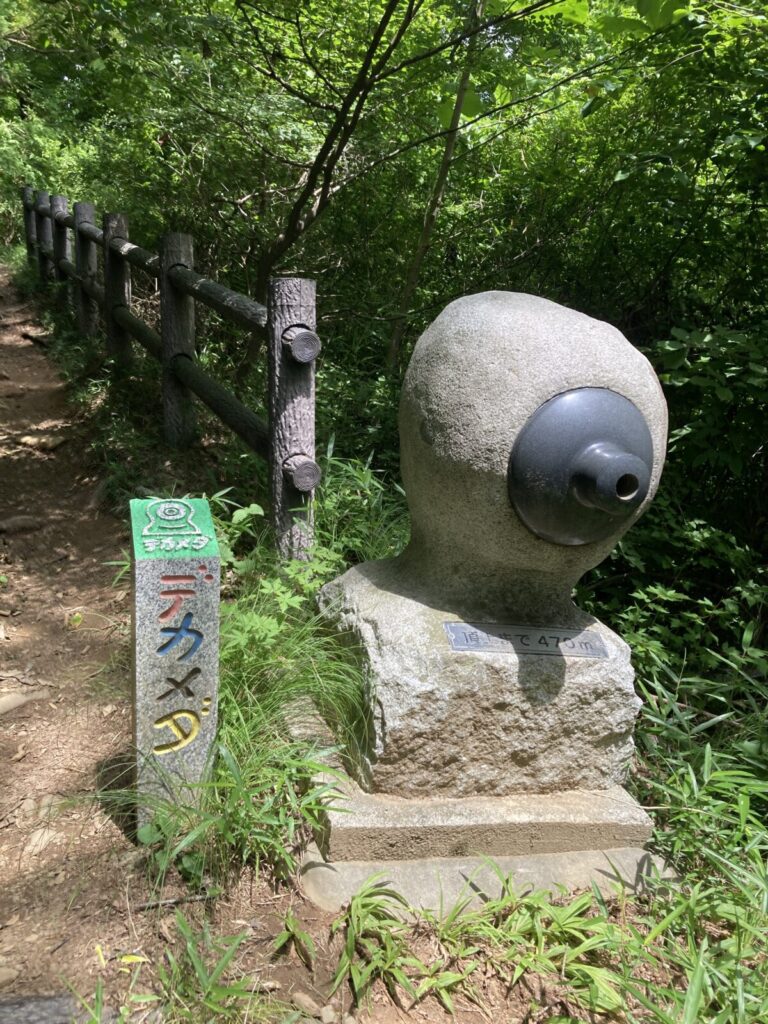福島・UFOの里の宇宙人オブジェ